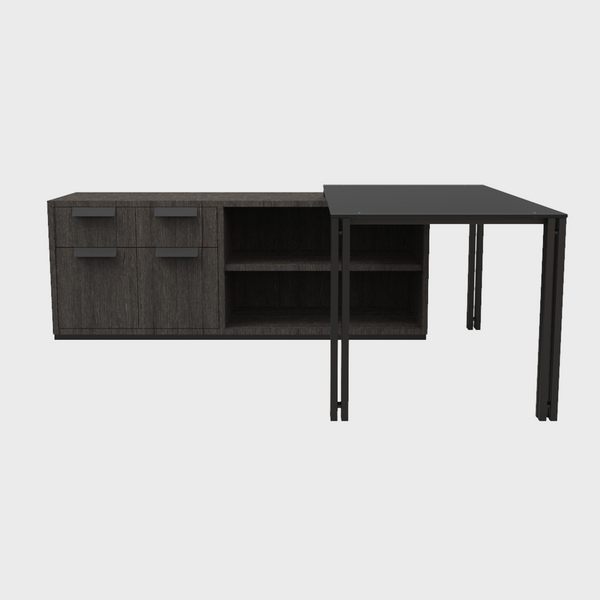 Escritorio con credenza desfasada -LT2